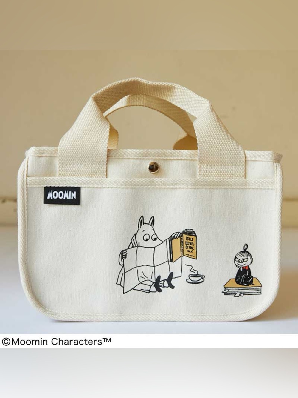 NWOT Moomin Everywhere Storage Tote Bag Family Mart exlusive Japan